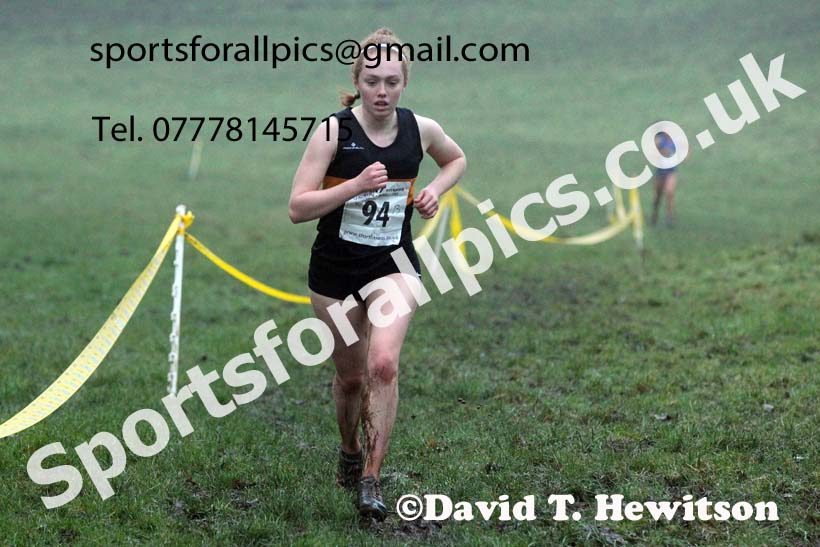Womens under-17s and under-20s, NECAA Junior Cross Country Relays, Thornley Farm, Peterlee, Saturday, December 12th. Photo: David T. Hewitson/Sports for All Pics